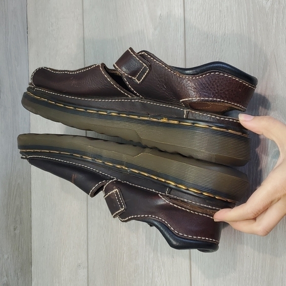 VintageDr.Martens Mens 9064 Y2K Leather Chunky Tractor Platform shoes Sandals - Picture 7 of 15